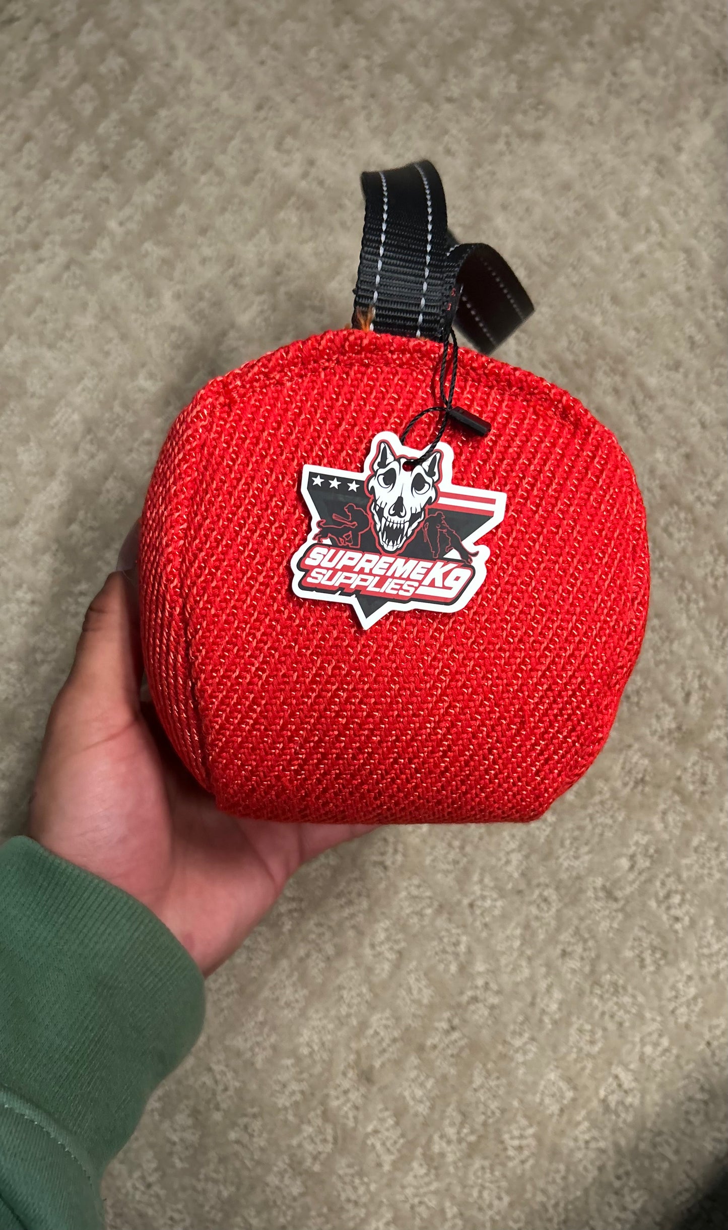 Medium Tug Ball – French Linen