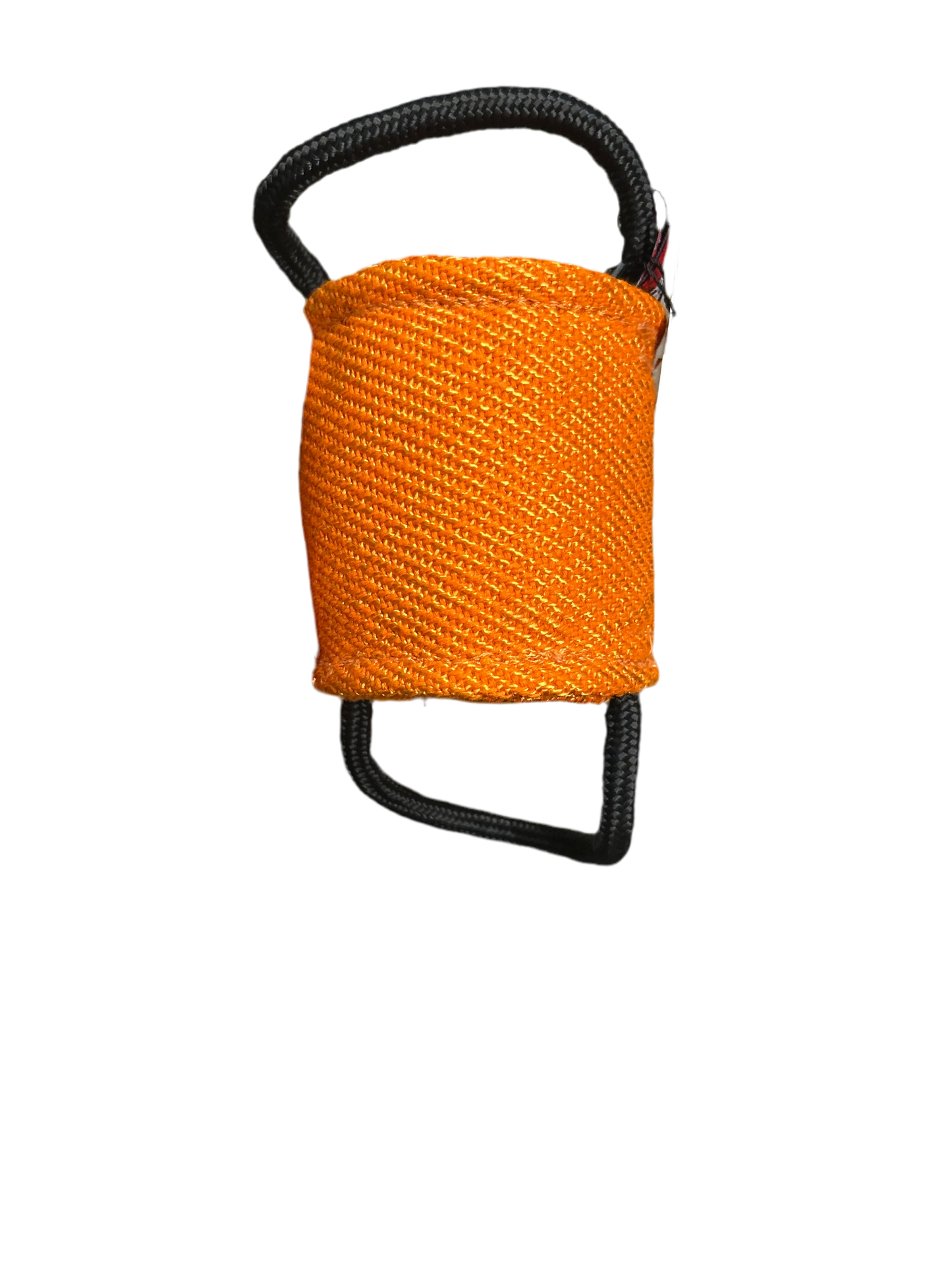 Small cylinder/barrel roll Pillow with 2 Tubular Handles