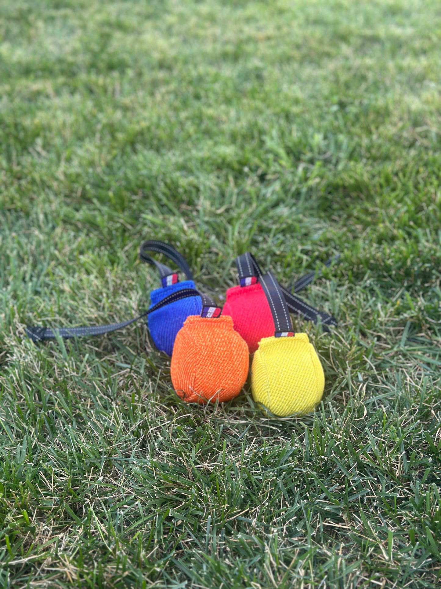 Small Puck Tug Ball – French Linen