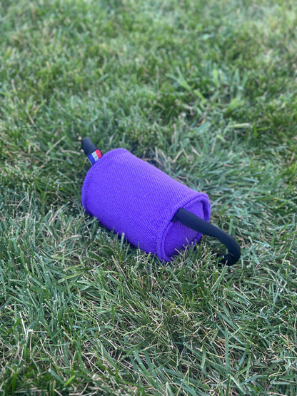 Medium cylinder/barrel roll Pillow Tug with 2 Tubular Handles