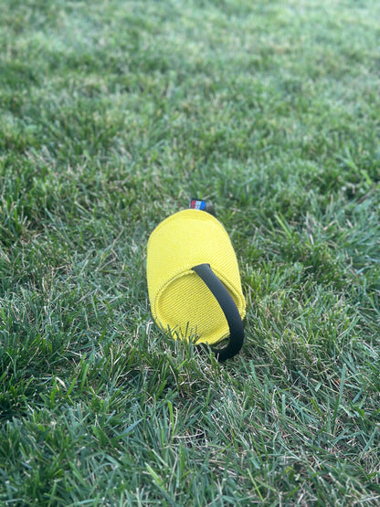 Medium cylinder/barrel roll Pillow Tug with 2 Tubular Handles